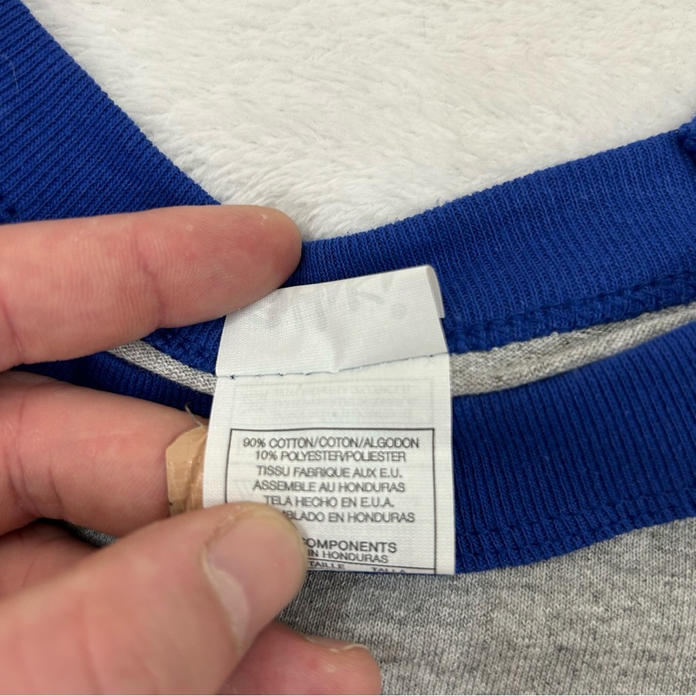 Shaka Active Los Angeles Dodgers Blue &White 3/4 Longsleeve Baseball Shirt Men’s - Picture 5 of 6